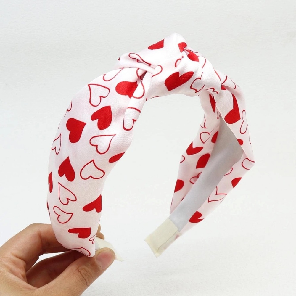 Valentine Heat Knotted Headband - Picture 2 of 4